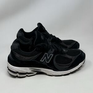 New Balance 2002R Protection Pack Phantom Sneakers Mens 7.5 Black Suede Shoes